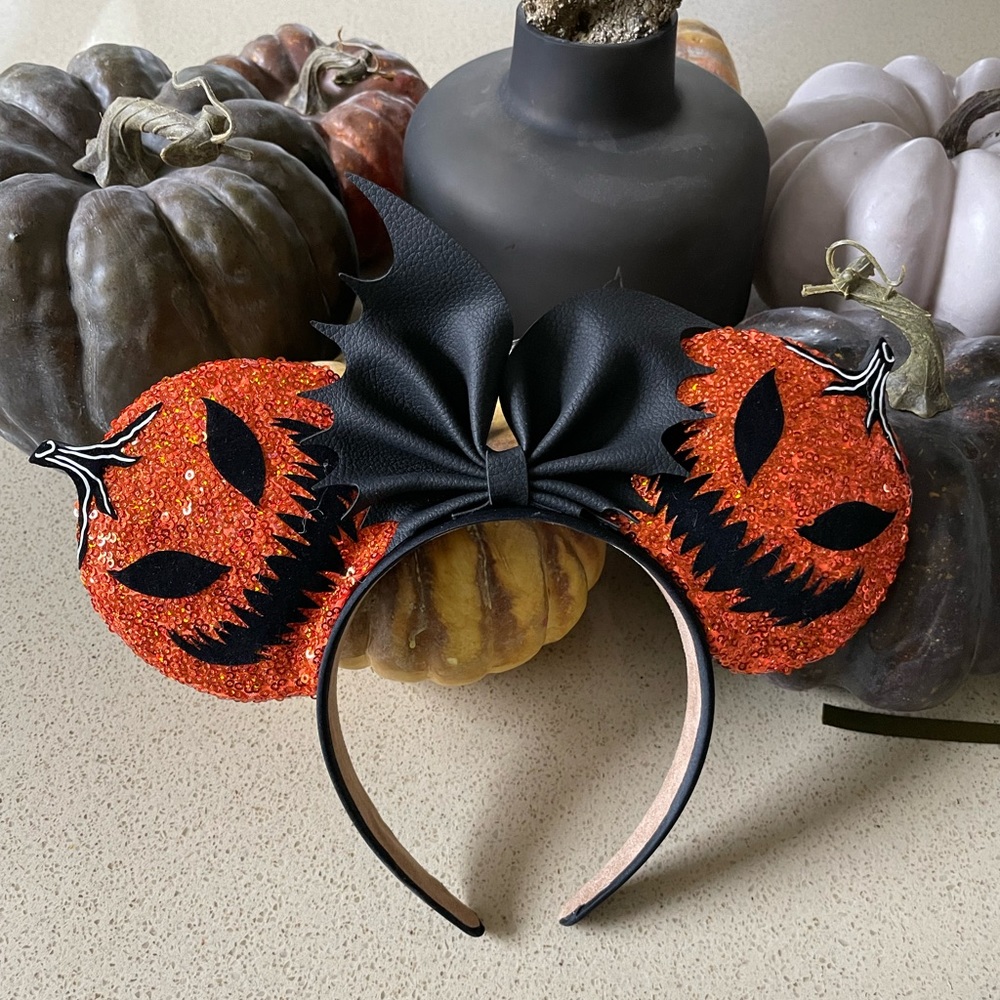 Halloween Mickey Ears, Pumpkin Ears